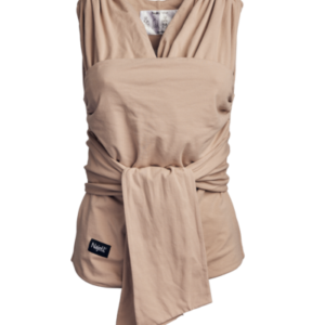 Cargador de bebés tipo fular pre atado Najell color crema talla M