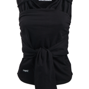 Cargador de bebés tipo fular pre atado Najell color negro talla XL