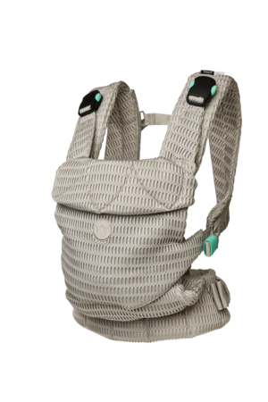 Cargador de bebés Najell RISE color Gris Plata ergonómico