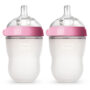 Biberones Comotomo 250 ml Rosa (Pack Doble)