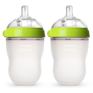 Biberones Comotomo 250 ml Verde (Pack Doble)