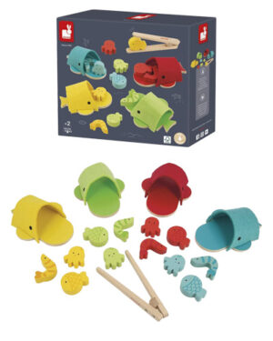 Clasificación de Colores Ballenas Juego Educativo de Madera | Janod