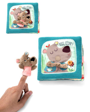 Libro Educativo Sensorial de Aprendizaje Kiss César | Lilliputiens