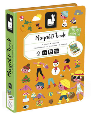 Magneti’Book 4 Estaciones Libro Magnético Educativo | Janod