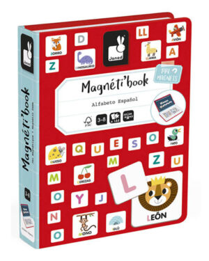 Magneti’Book Alfabeto en Español Libro Magnético Educativo | Janod