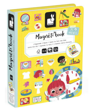Magneti’Book Aprendo la Hora Juego Magnético Educativo | Janod