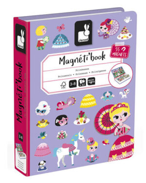 Magneti’Book Princesas Libro Magnético Educativo | Janod