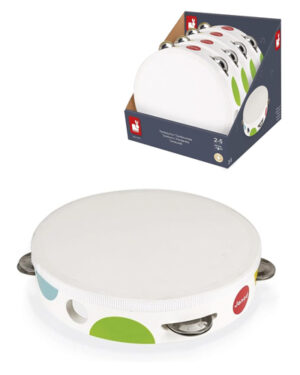 Pandereta Confetti de Madera Instrumento Musical Infantil | Janod