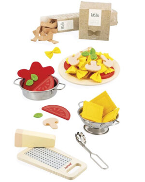 Pasta Mix Juego de Pastas de Madera Juego Simbólico | Janod