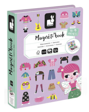 Magneti’Book Disfraces Chicas Juego Magnético Creativo | Janod