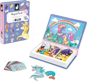 Janod Libro Magnético Unicornio Magneti’Book