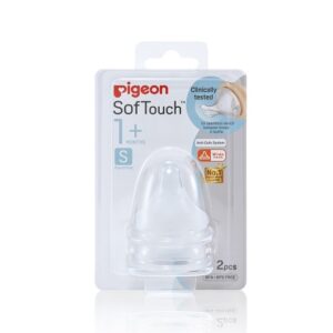 Tetina Softouch III Peristaltica Plus Boca Ancha Pigeon S (1 a 3 m)