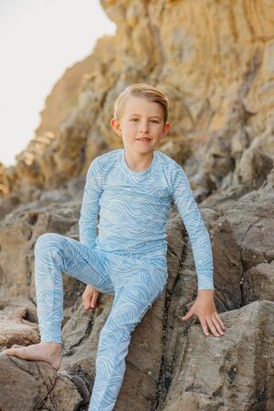 Pijama 2T Surf 2 Piezas Manga Larga Copper Pearl