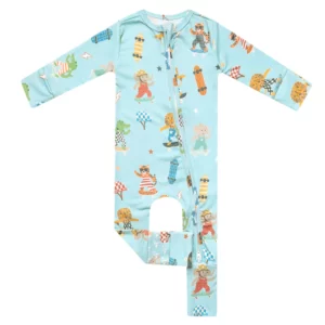 Pijama Convertible para Bebé 6-12 Meses Diseño Tanner – Copper Pearl