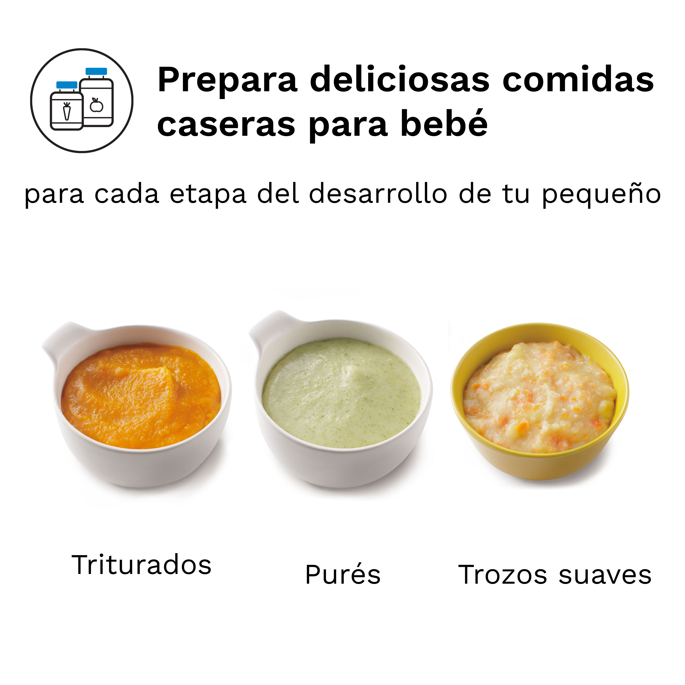 Vaporera One Step Food Maker Deluxe Baby Brezza - Imagen 5