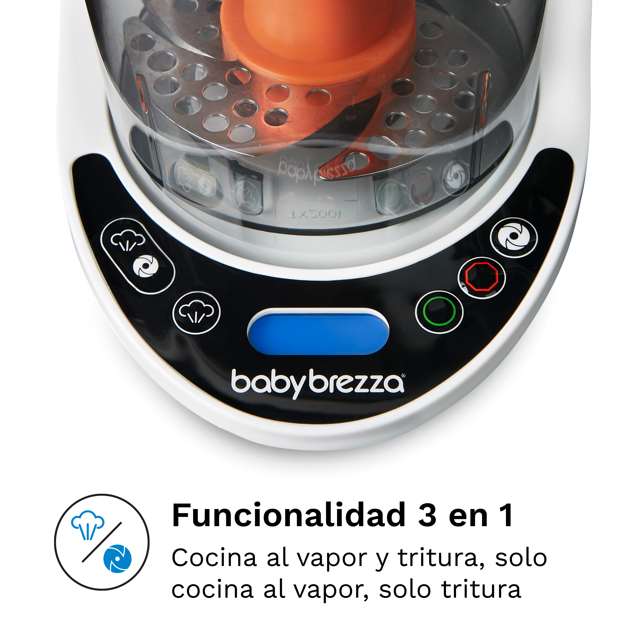 Vaporera One Step Food Maker Deluxe Baby Brezza - Imagen 3