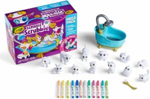 Crayola Scribble Scrubbie Pets Mega Pack con 12 mascotas