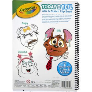 Libro de Emociones Today I Feel Mix & Match Crayola - Thumbnail Image 5