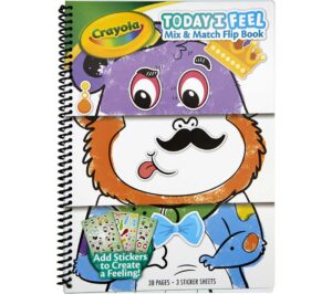 Crayola Today I Feel Mix & Match libro de emociones para niños