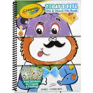 Crayola Today I Feel Mix & Match libro de emociones para niños