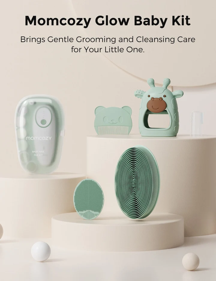 Kit de Cuidado para Bebé All-in-1 Glow Baby Kit Momcozy - Imagen 3