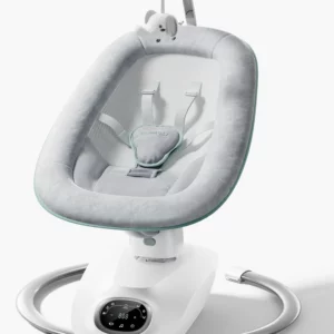 Columpio Eléctrico CocoSway 3D-Motion Gris Momcozy - Thumbnail Image 1