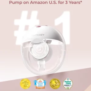 Extractor de Leche Doble Manos Libres M5 Smart Momcozy - Thumbnail Image 7