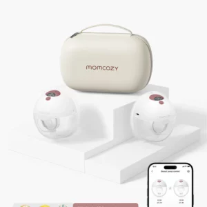Extractor de Leche Doble Manos Libres M5 Smart Momcozy - Thumbnail Image 1