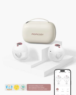Extractor de Leche Doble Manos Libres M5 Smart Momcozy