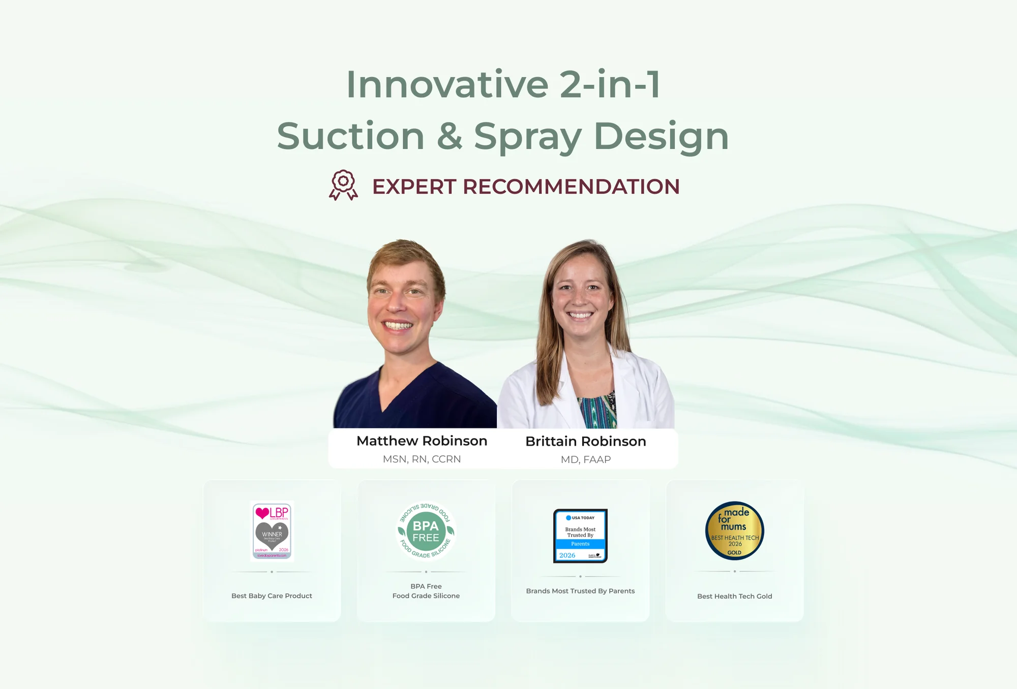 Aspirador Nasal Eléctrico BreezyClear™ 2 en 1 con Spray Momcozy - Imagen 8