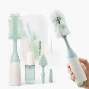 Kit de Cepillos para Biberones Push-Press Momcozy - Thumbnail Image 1