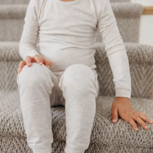 Pijama 3T Manga Larga 2 Piezas – Oat Copper Pearl - Thumbnail Image 4