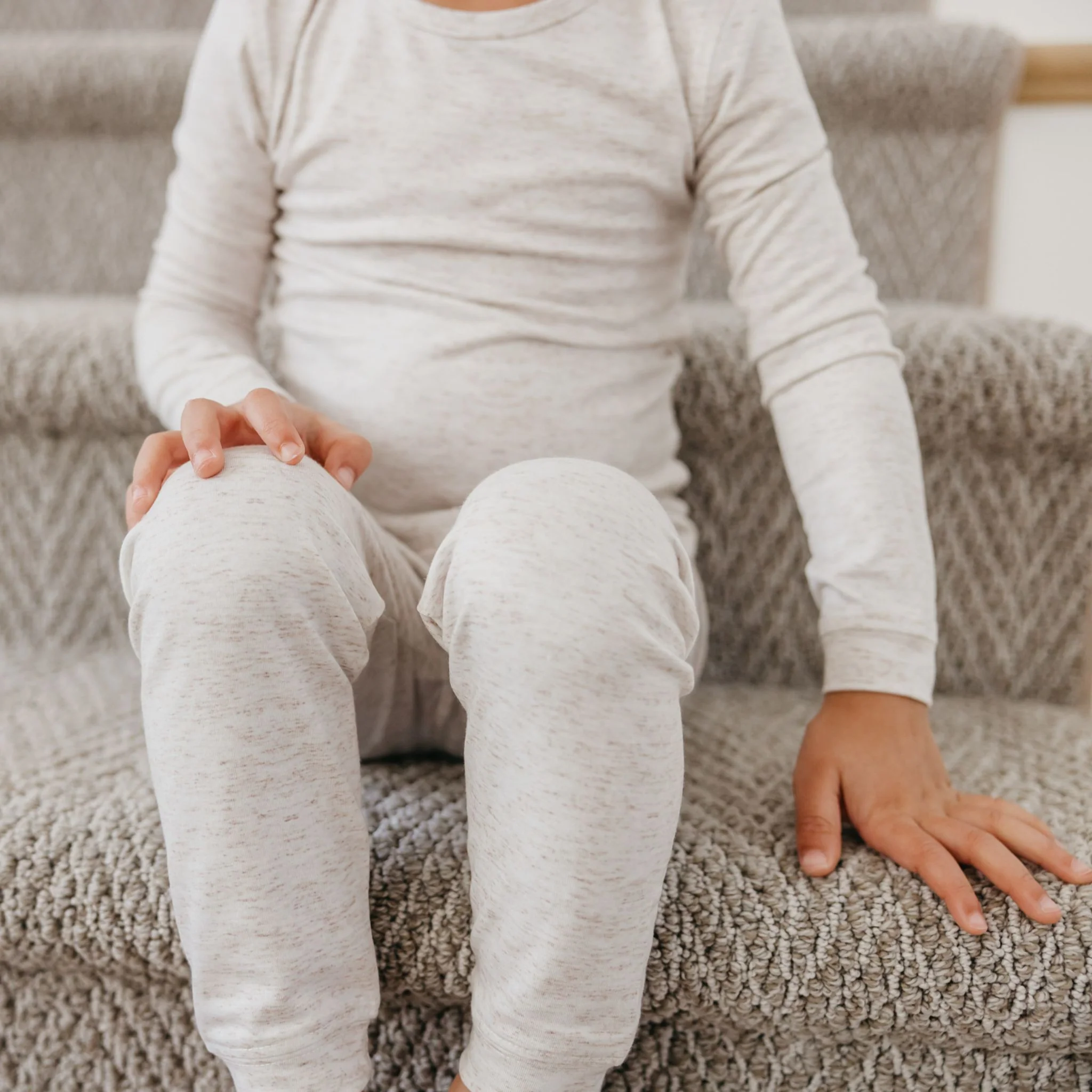 Pijama 3T Manga Larga 2 Piezas – Oat Copper Pearl - Imagen 4
