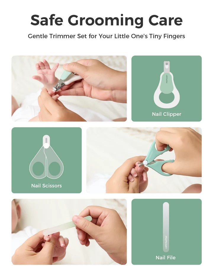 Kit de Cuidado para Bebé All-in-1 Core Baby Kit Momcozy - Imagen 7