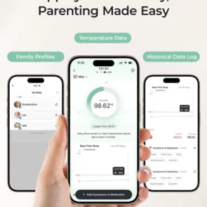 Momcozy | Termómetro Inteligente para Bebé con Monitoreo en App - Thumbnail Image 5