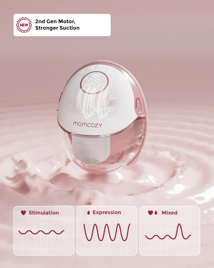 Extractor de Leche Doble Mobile Style™ M6 Momcozy - Imagen 5