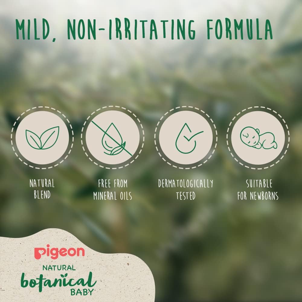 Natural Botanical Baby Massage Oil 120 ml – Pigeon - Imagen 3