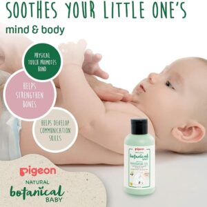 Natural Botanical Baby Massage Oil 120 ml – Pigeon - Thumbnail Image 2