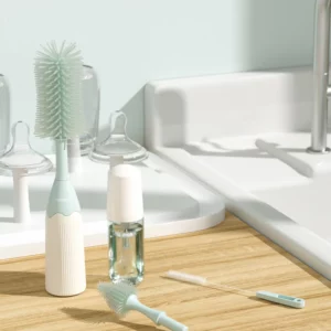 Kit de Cepillos para Biberones Push-Press Momcozy - Thumbnail Image 2