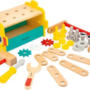 Caja de Herramientas de Madera Brico’Kids Janod - Thumbnail Image 5