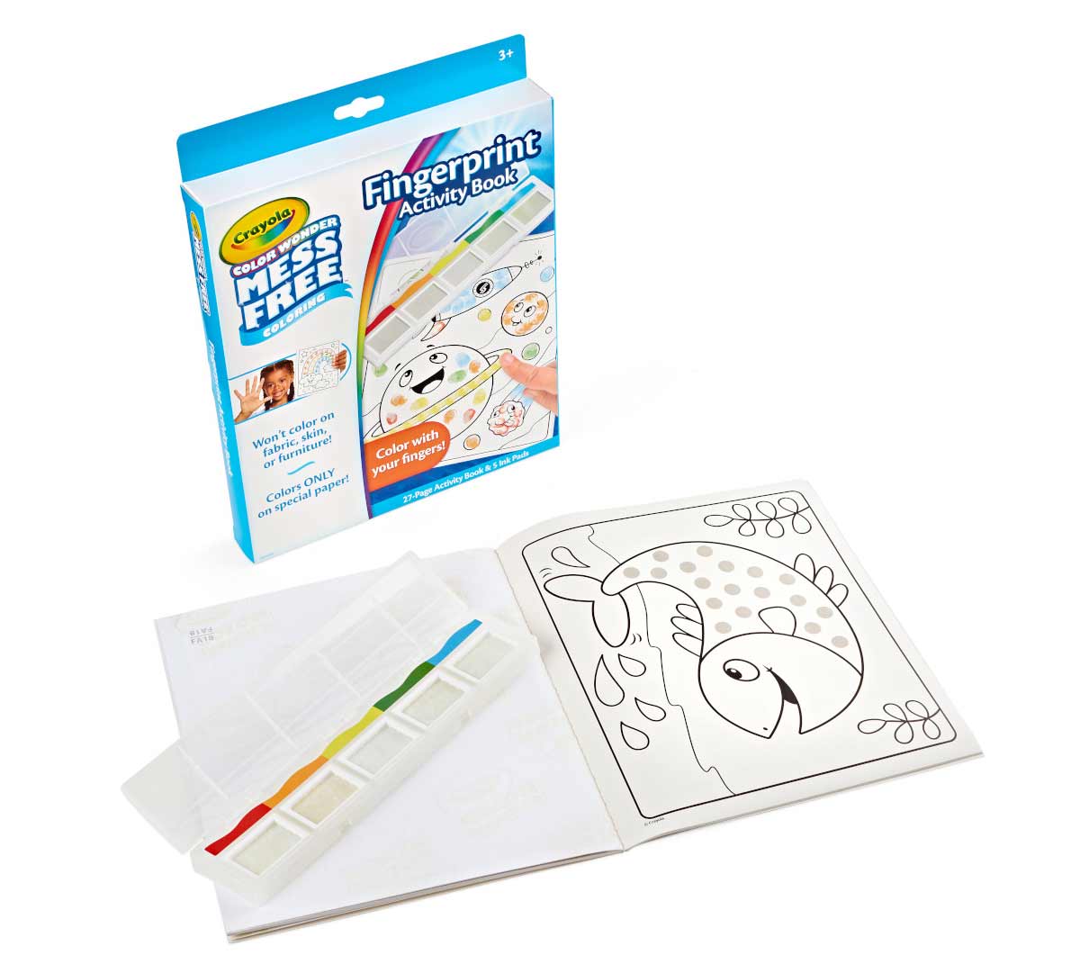 Crayola Color Wonder Mess Free actividad para pintar con los dedos