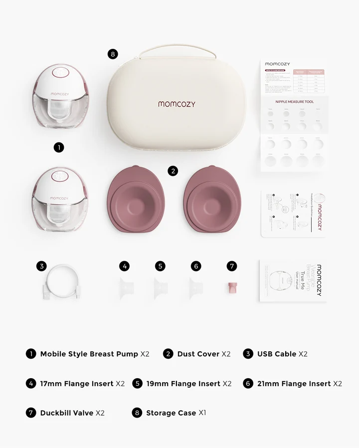 Extractor de Leche Doble Mobile Style™ M6 Momcozy - Imagen 2