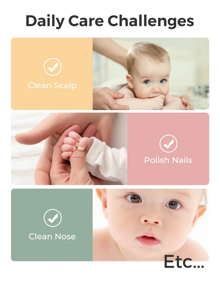 Kit de Cuidado para Bebé All-in-1 Core Baby Kit Momcozy - Imagen 5