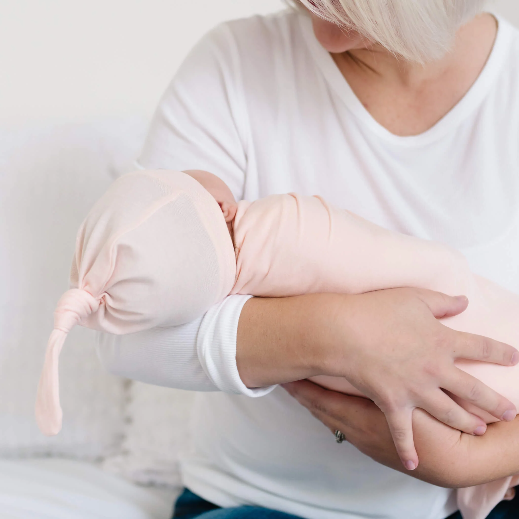 Manta para Envolver al Bebé – Blush Copper Pearl - Imagen 3