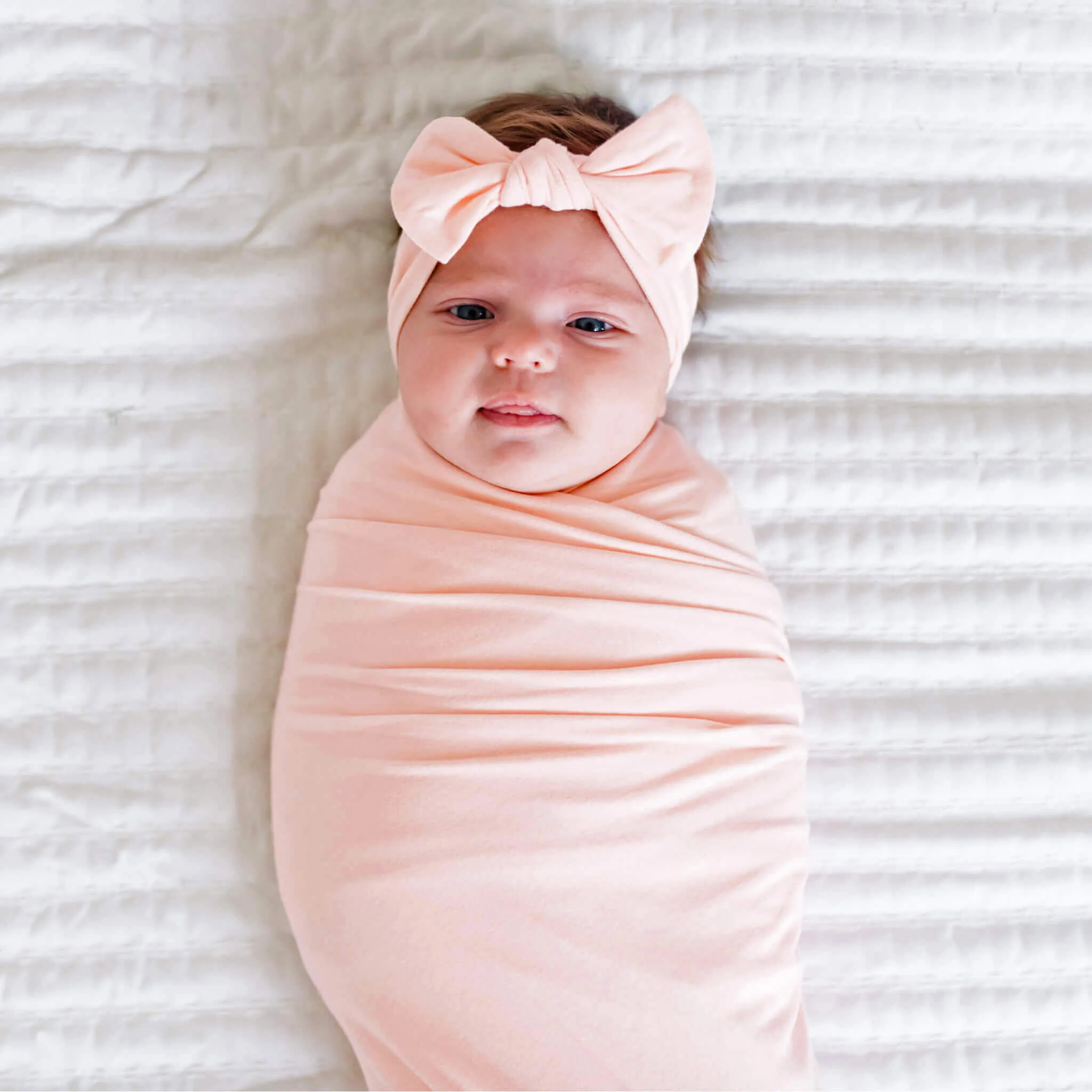 Manta para Envolver al Bebé – Blush Copper Pearl - Imagen 4