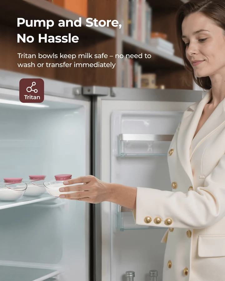 Extractor Doble Manos Libres Mobile Flow™ M9 Momcozy - Imagen 2