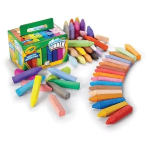 Crayola Tizas yeso para Acera 48 Colores