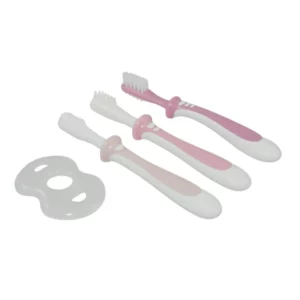 Set de Aprendizaje Cepillos Dentales 3 Pasos Pigeon – Rosado - Thumbnail Image 2
