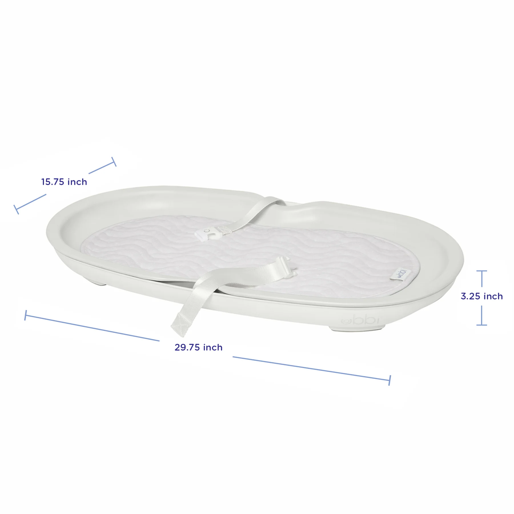 Cambiador de bebe color Oat – Ubbi - Imagen 2