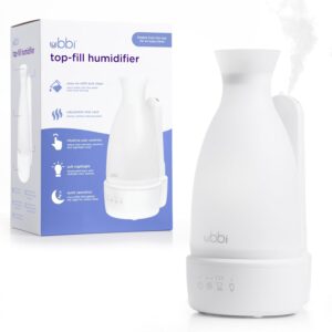 Humidificador ultrasónico Ubbi de niebla fría con llenado superior